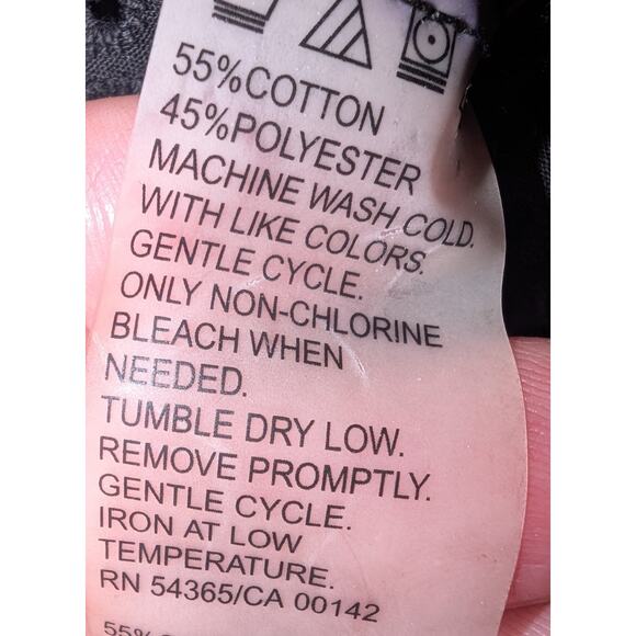 Womens Allison Daley Cotton Blend Embroidered Eyelet Button Up Blouse Black 16W - Picture 4 of 4